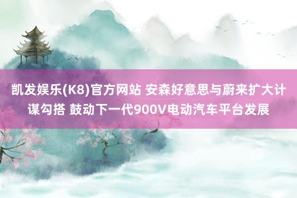凯发娱乐(K8)官方网站 安森好意思与蔚来扩大计谋勾搭 鼓动下一代900V电动汽车平台发展