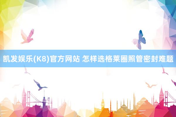 凯发娱乐(K8)官方网站 怎样选格莱圈照管密封难题